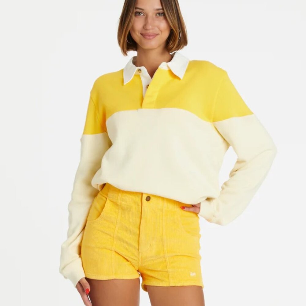 The Hammies Fleece Rugby Shirt | Vintage-Inspired | Small | NWOT